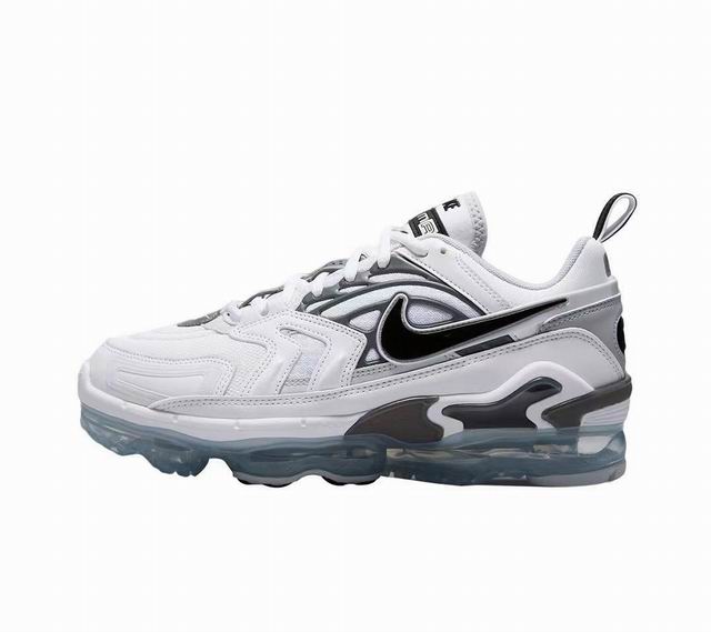 Nike Air VaporMax Evo Men's Running Shoes White Grey Black-08 - Click Image to Close